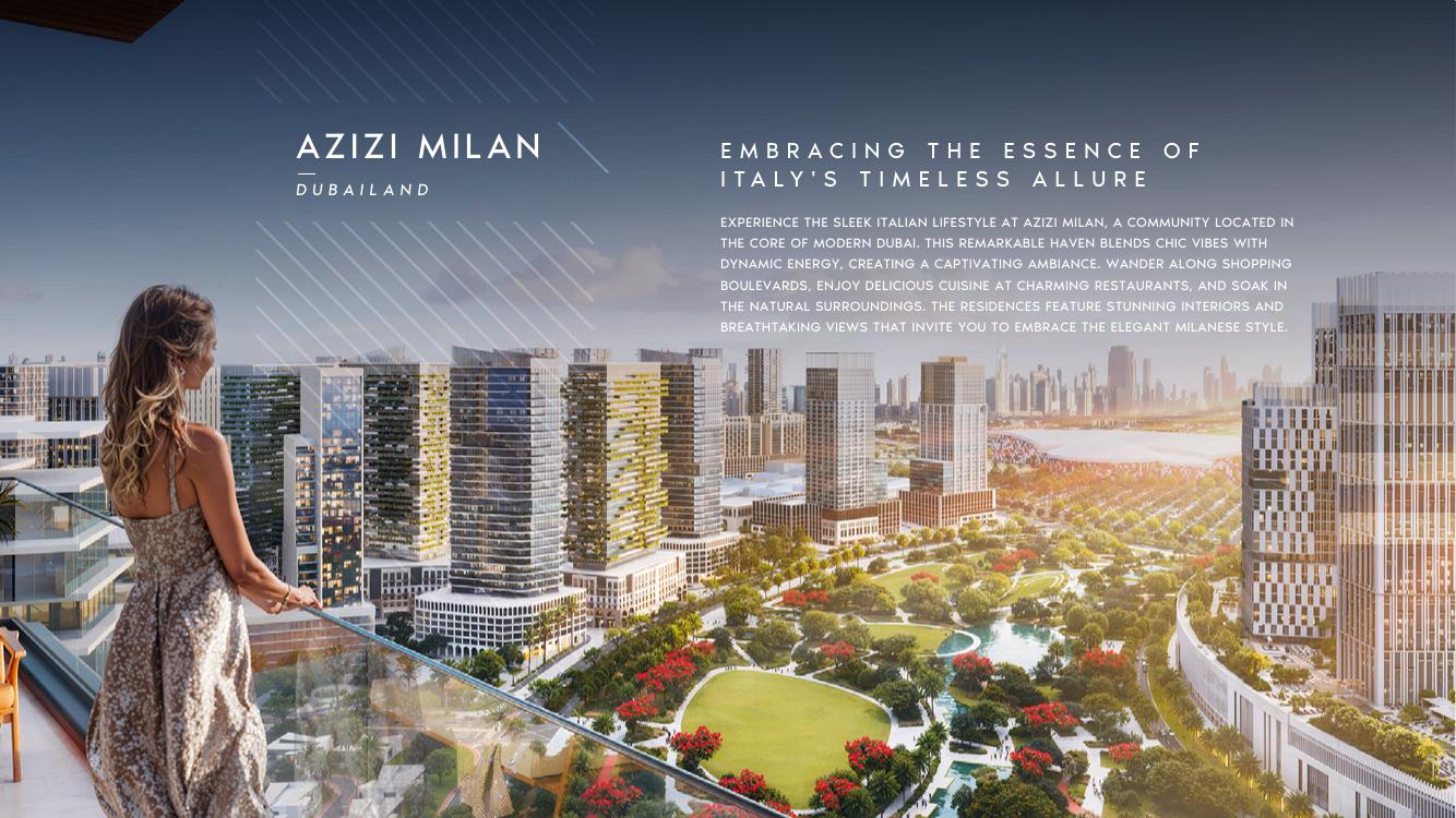 Azizi Milan Dubai partner property