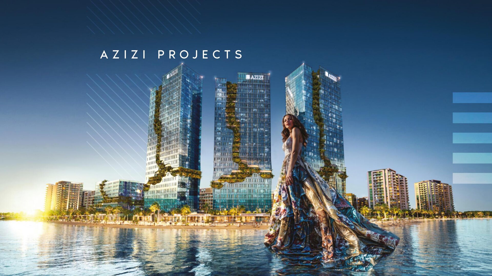Selected Azizi developments in Dubai