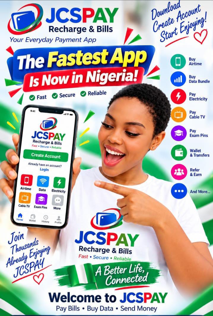 JCSPAY Recharge and Bills publicity